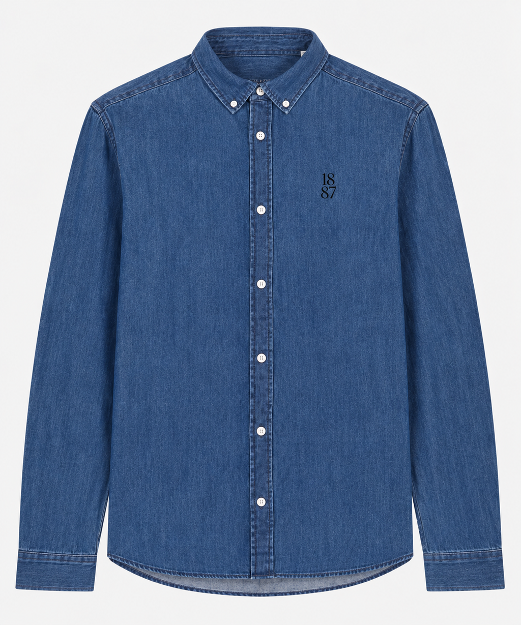 1887 Denim skjorte