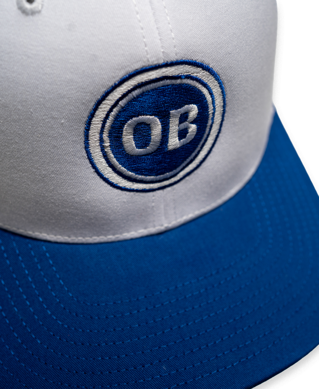 OB Trucker Cap - BLÅ/HVID