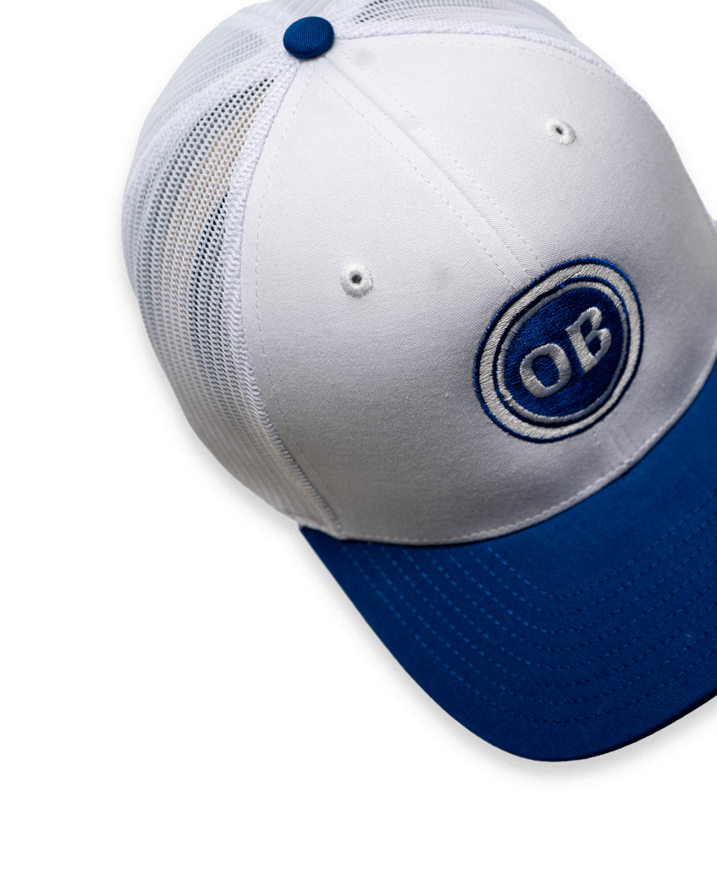 OB Trucker Cap - BLÅ/HVID