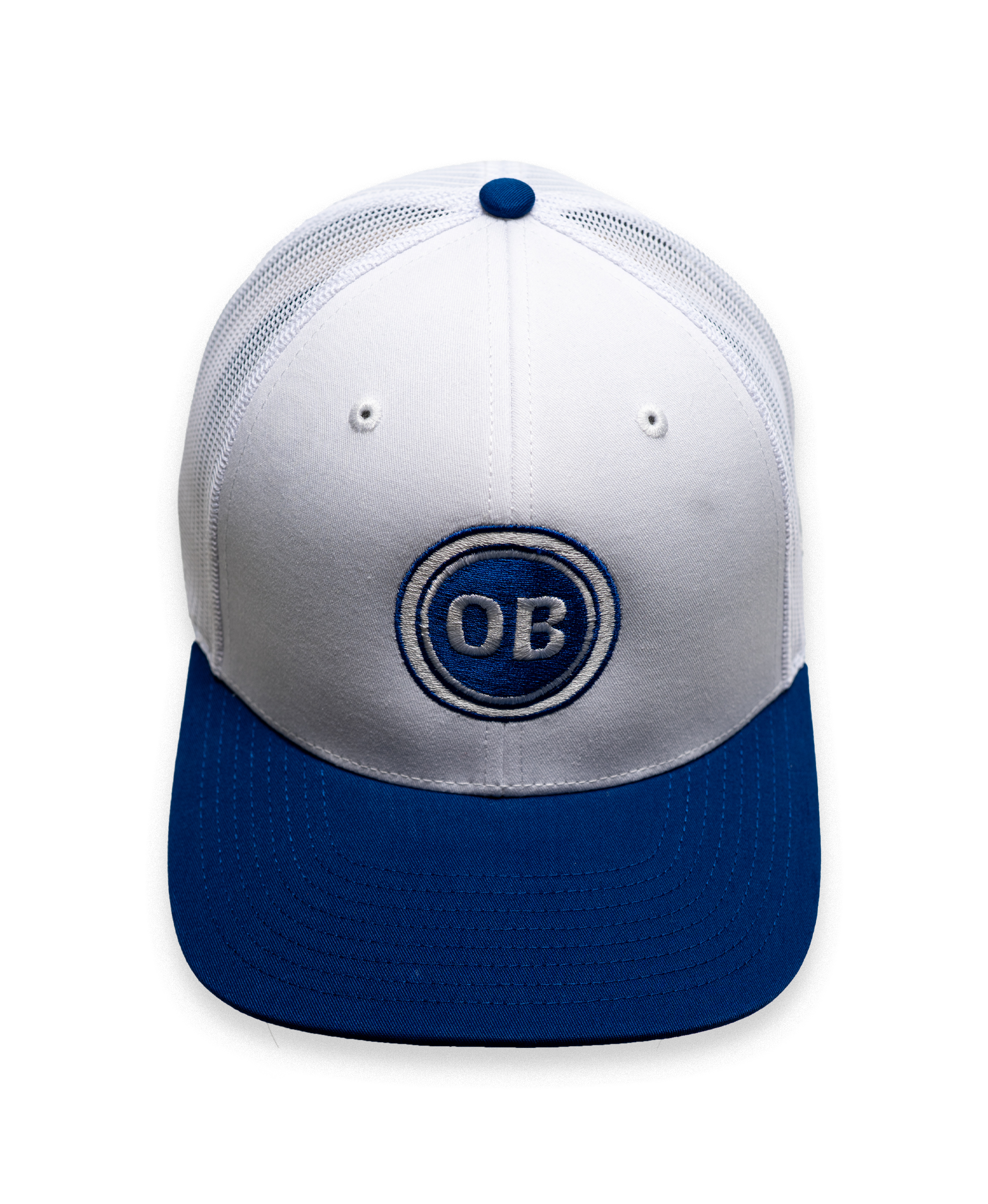 OB Trucker Cap - BLÅ/HVID