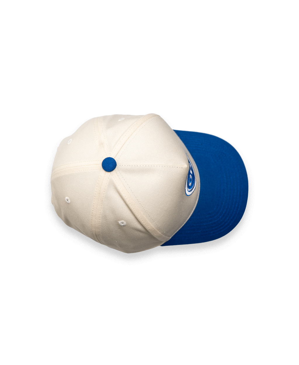 OB Snapback – Hvid/Blå