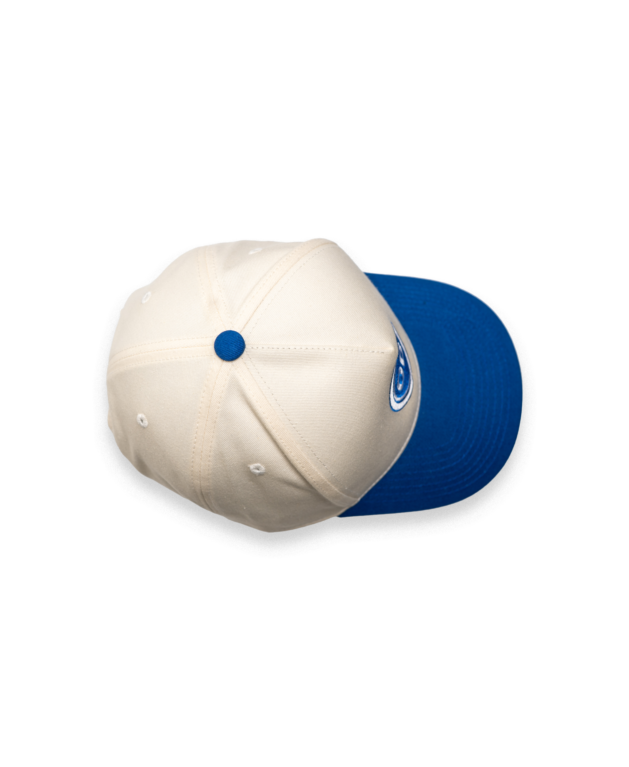 OB Snapback – Hvid/Blå