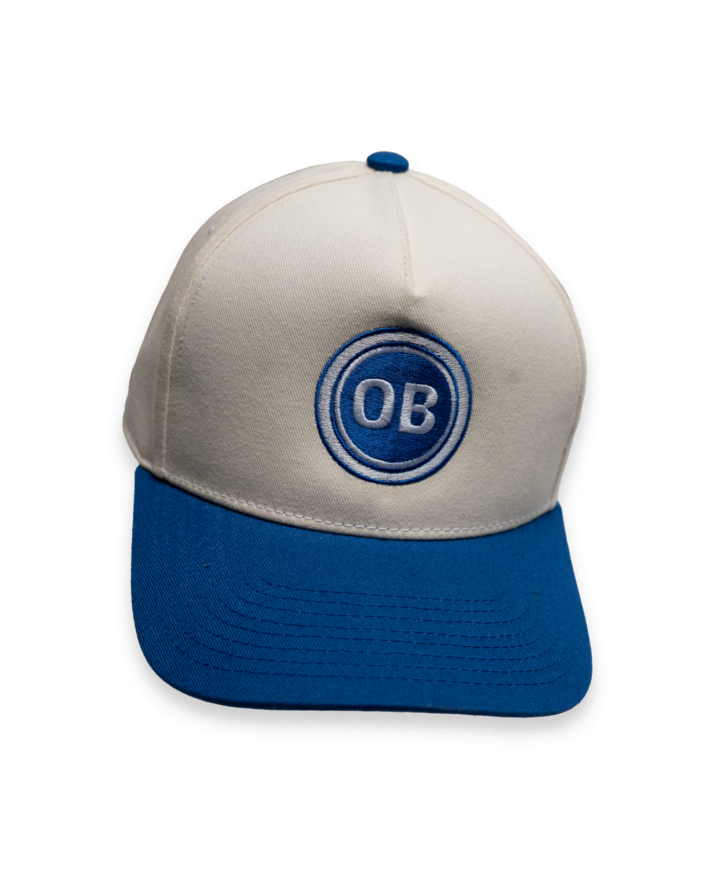 OB Snapback – Hvid/Blå