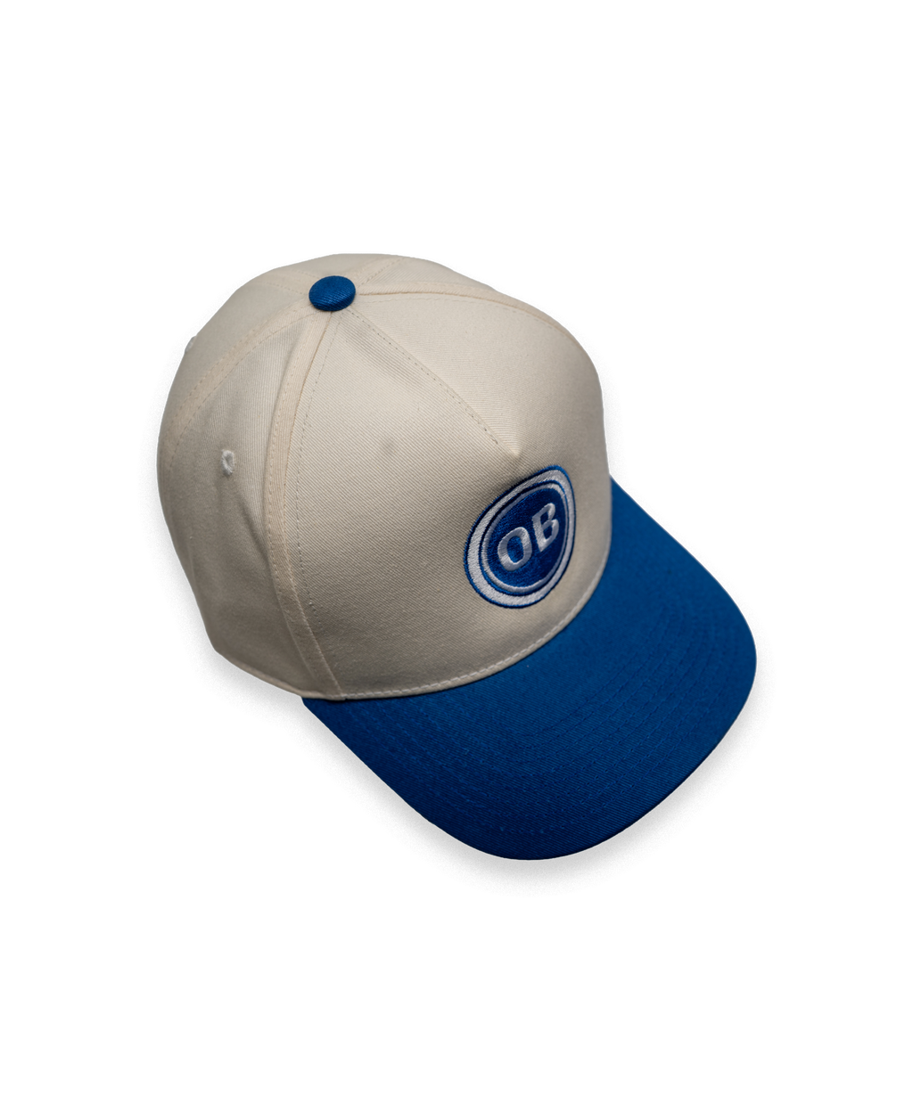 OB Snapback – Hvid/Blå