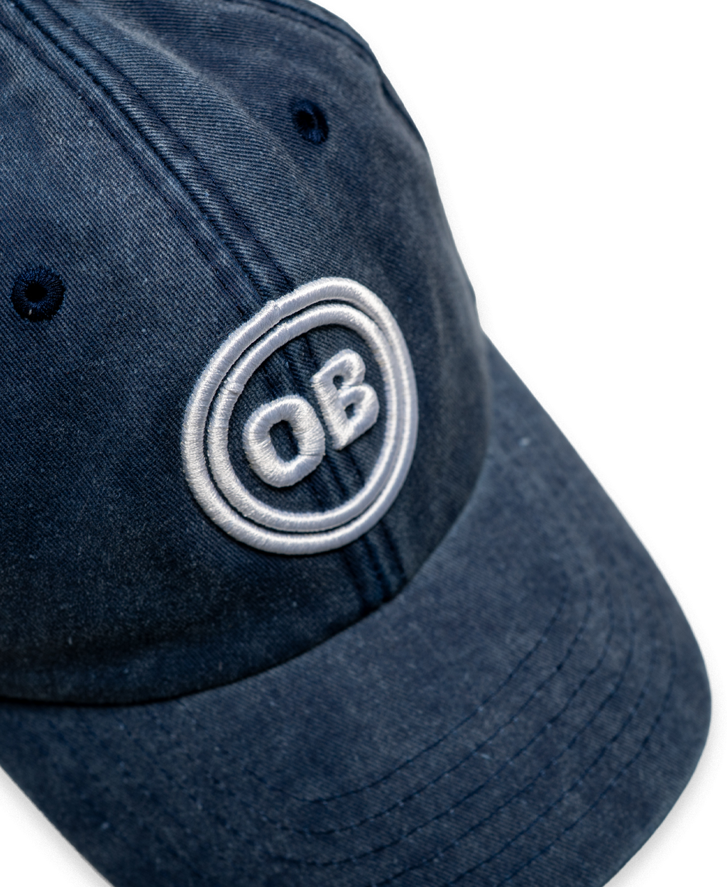 OB Washed Dad Cap – Denim