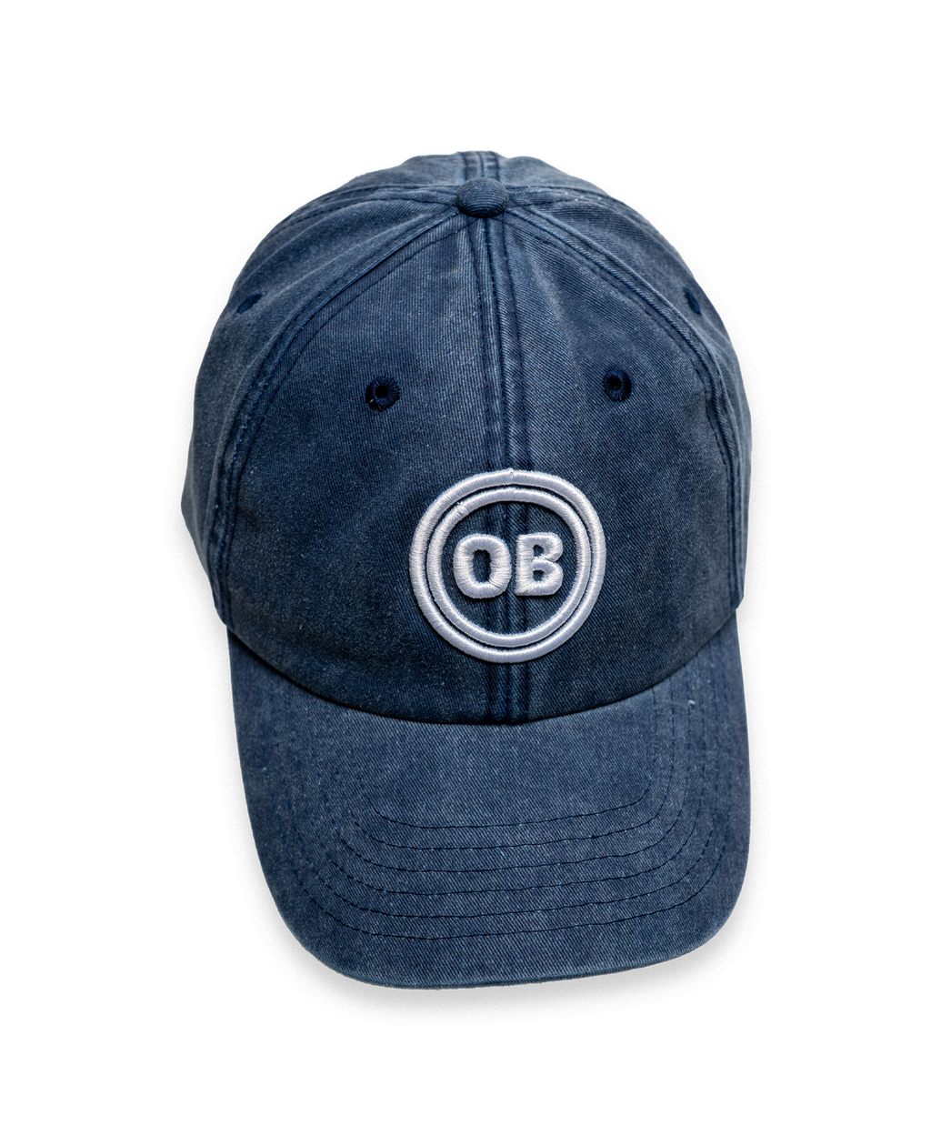 OB Washed Dad Cap – Denim