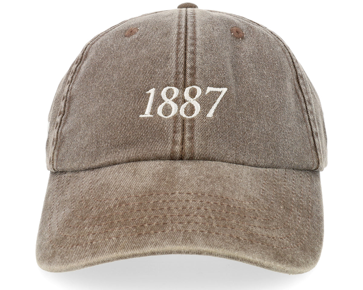 OB 1887 Vintage Cap – Vasket brun