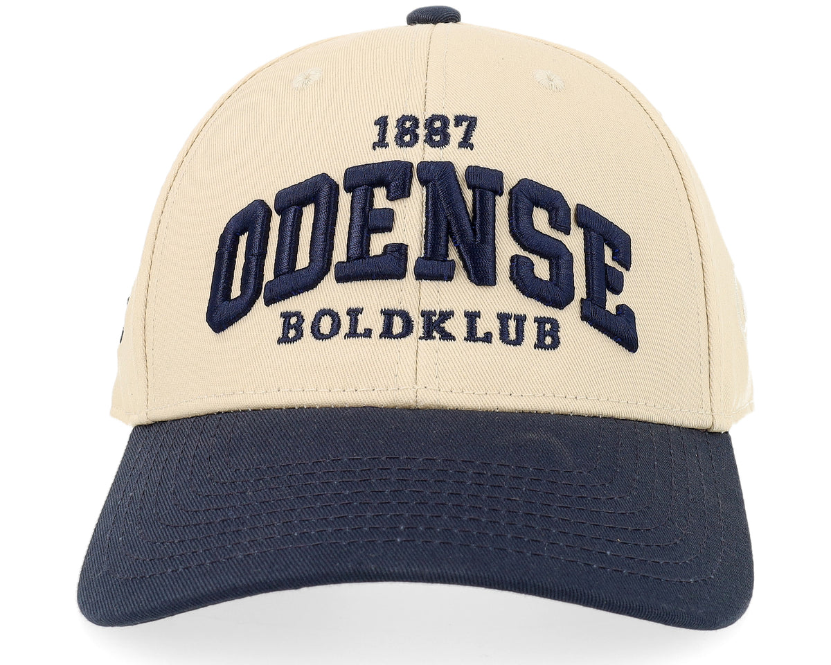 OB College Cap – Creme/Navy