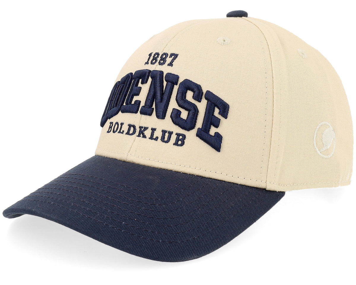 OB College Cap – Creme/Navy