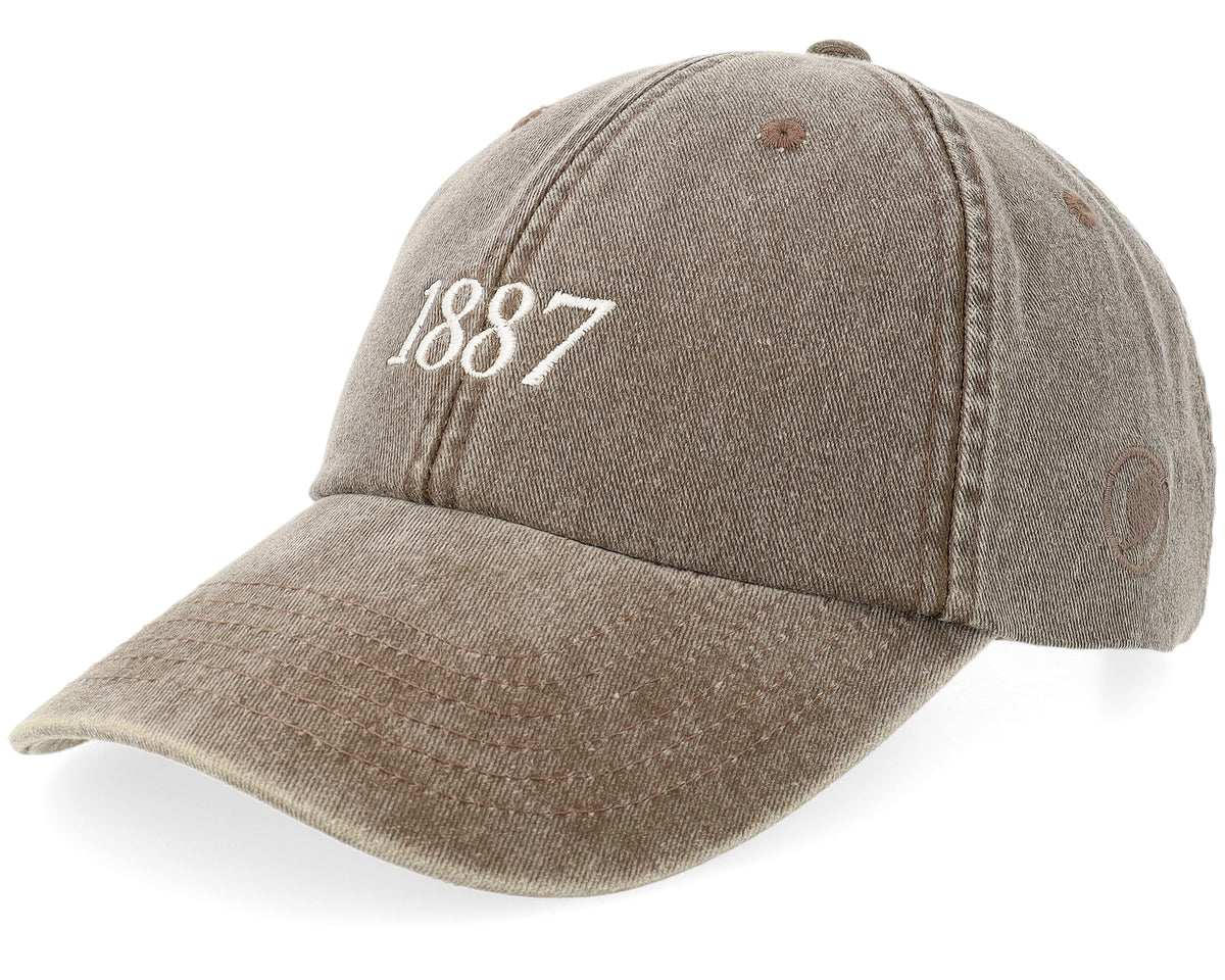 OB 1887 Vintage Cap – Vasket brun