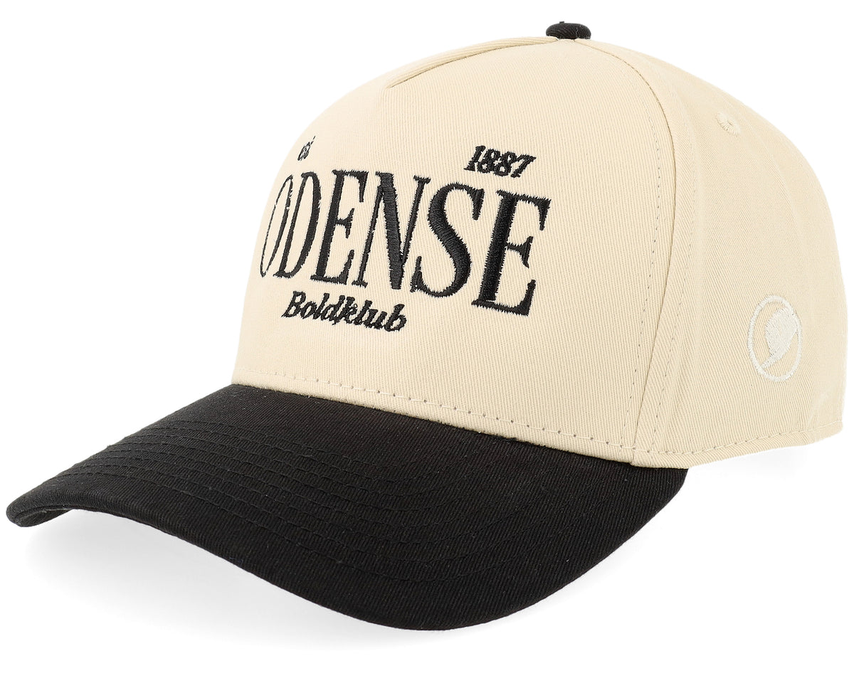 OB Established Cap – Creme/Sort