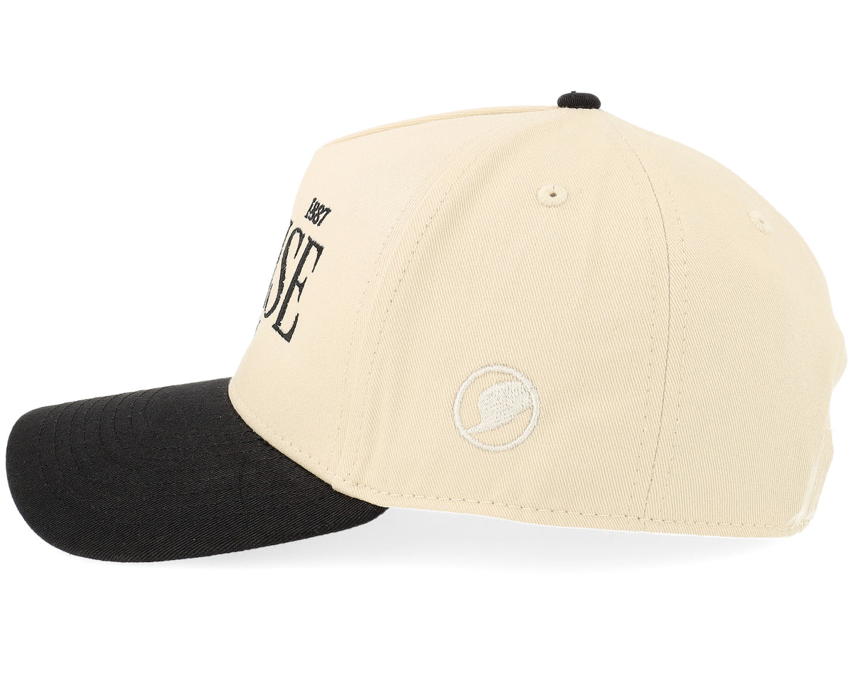 OB Established Cap – Creme/Sort