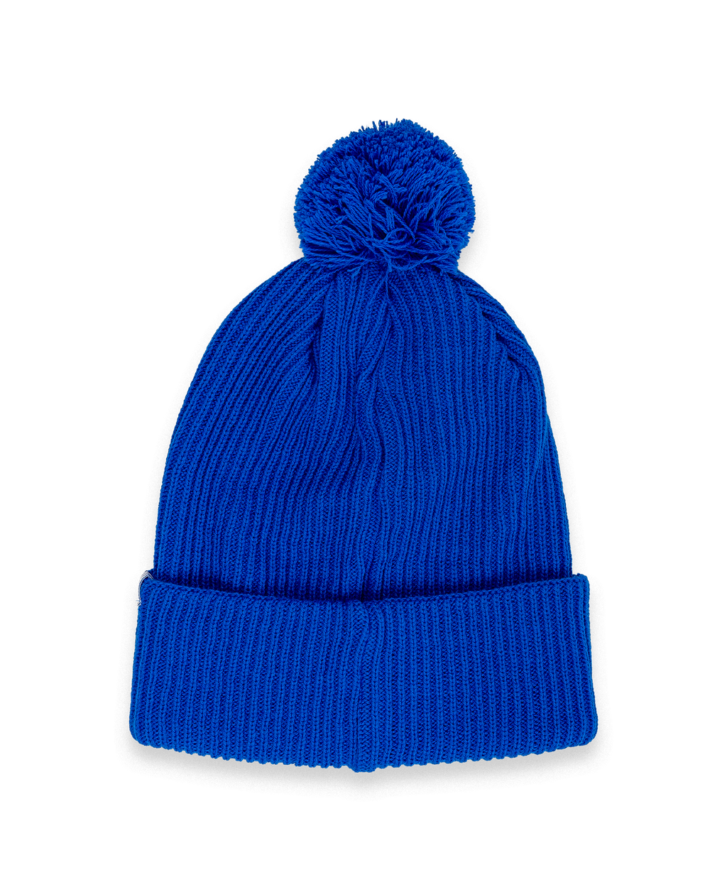 Beanie - Bronx 1887 blue with pompom