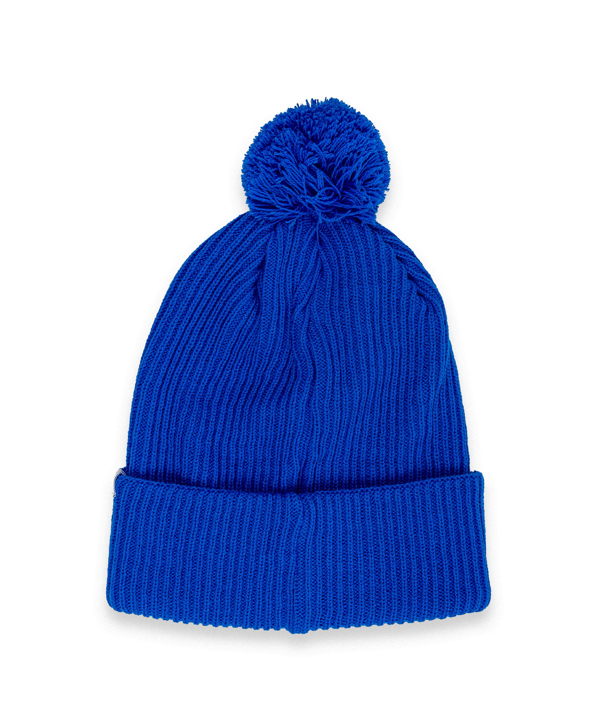 Beanie - Bronx 1887 blue with pompom