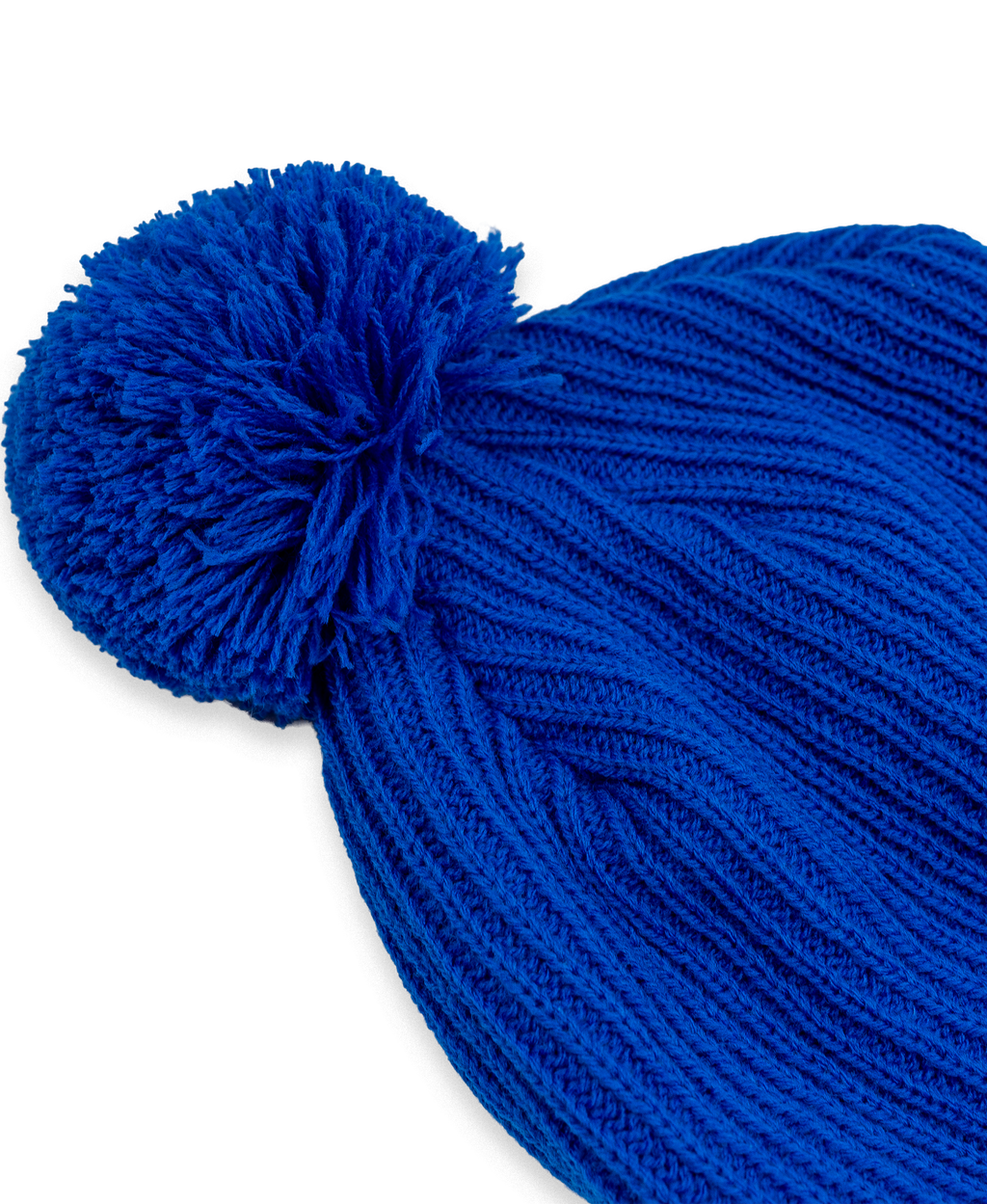 Beanie - Bronx 1887 blue with pompom