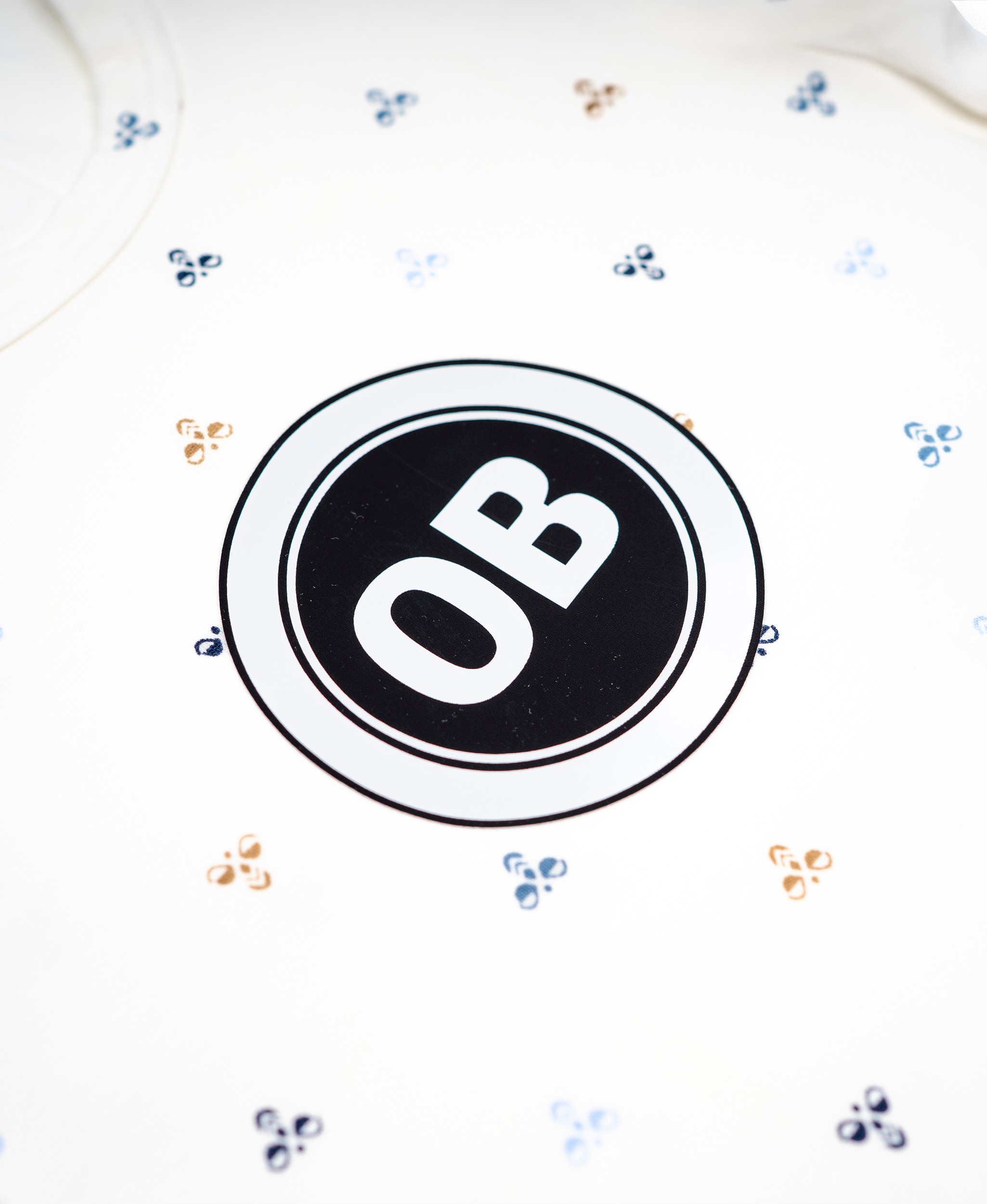 OB x Hummel Body - hvid med blå
