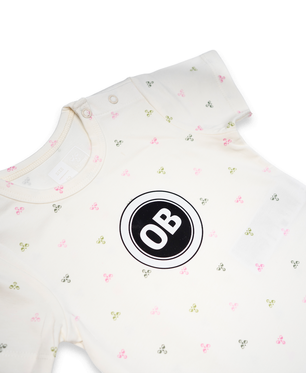 OB x Hummel Body - hvid med lyserød