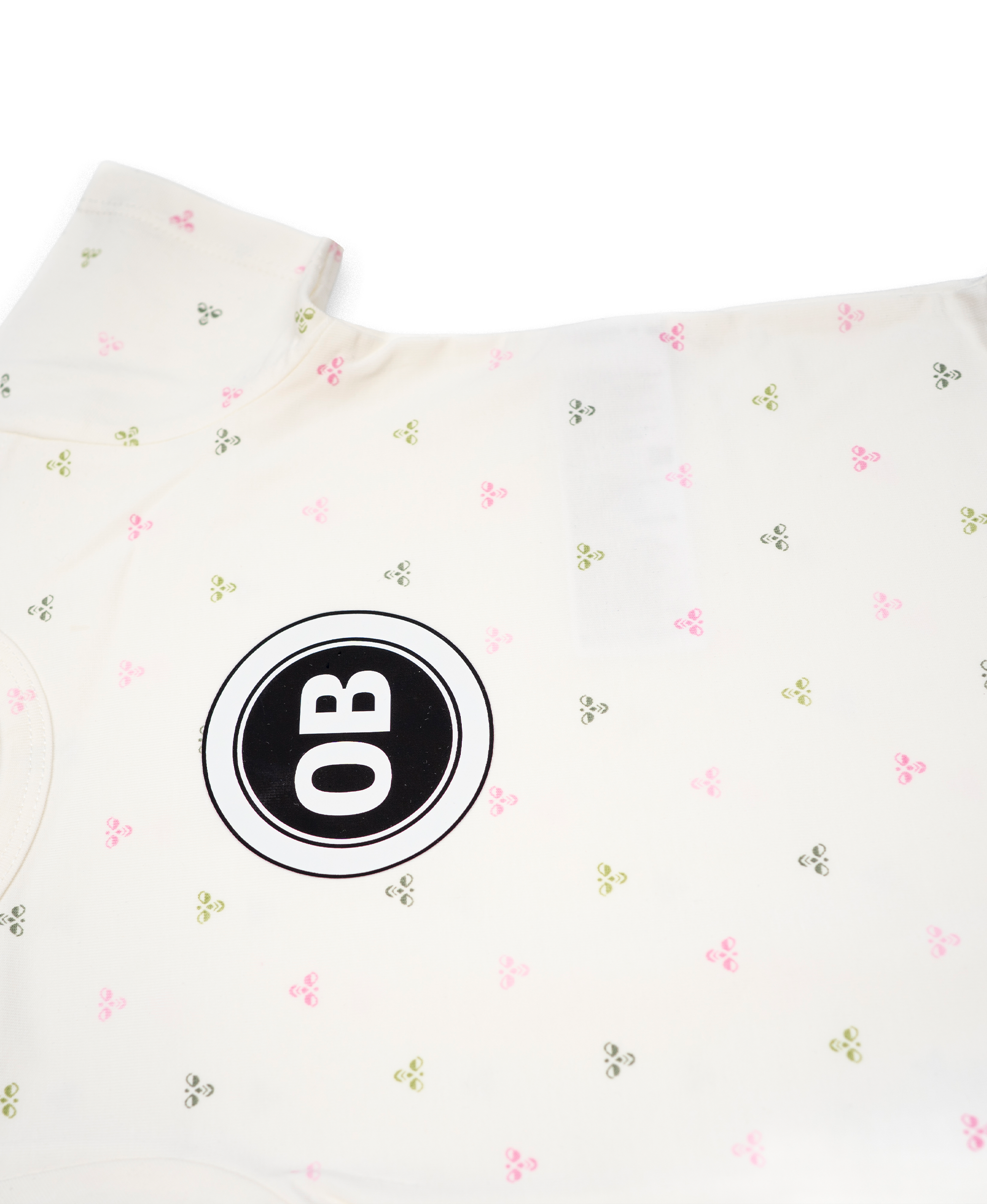 OB x Hummel Body - hvid med lyserød