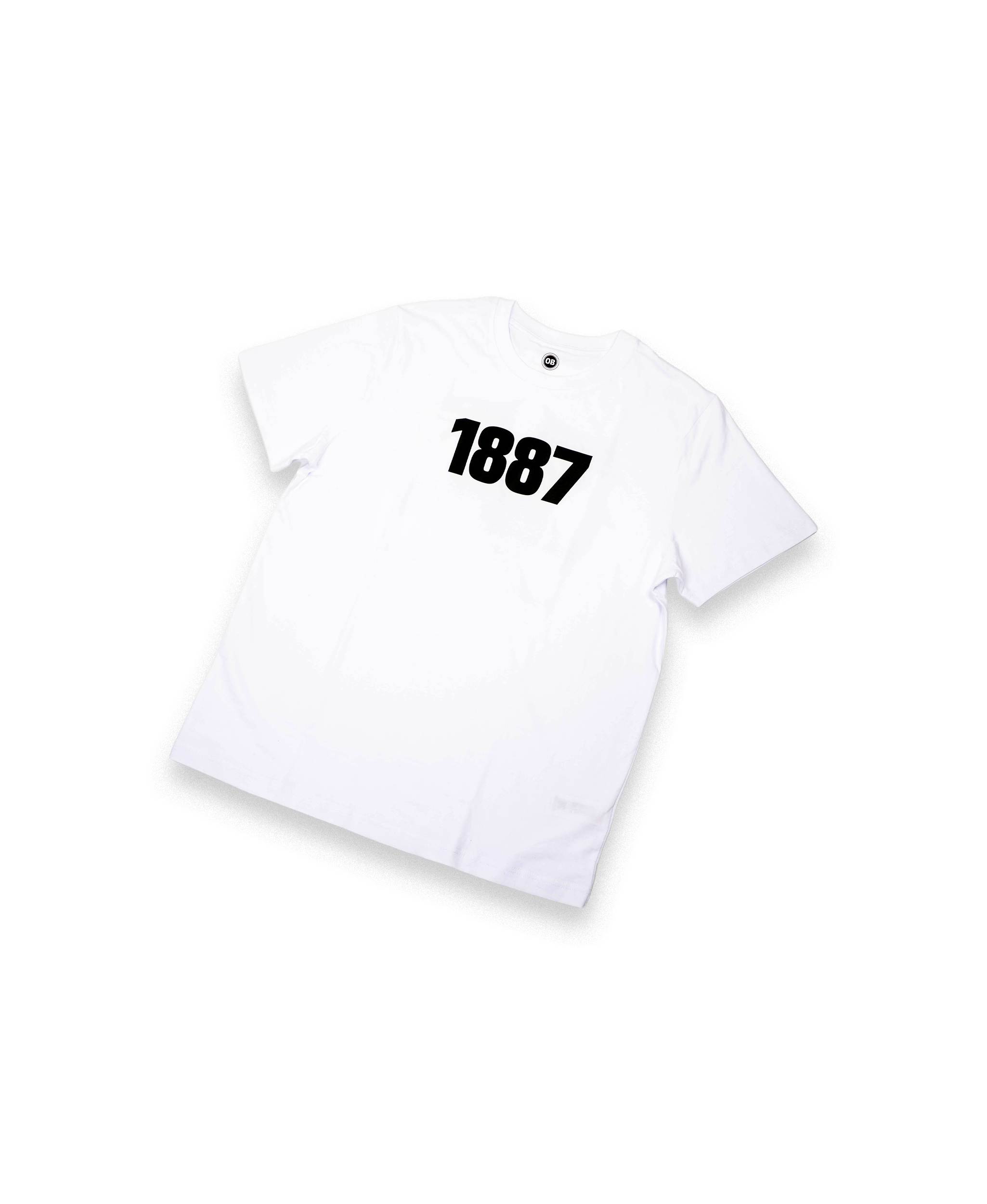 1887 Oversized Tee – Hvid