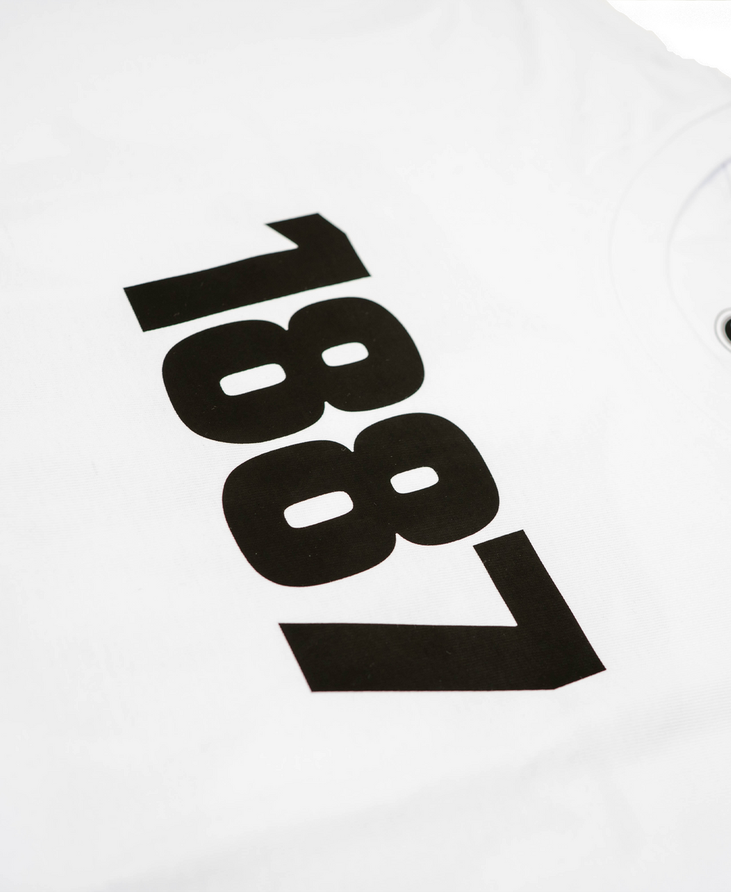 1887 Oversized Tee – Hvid