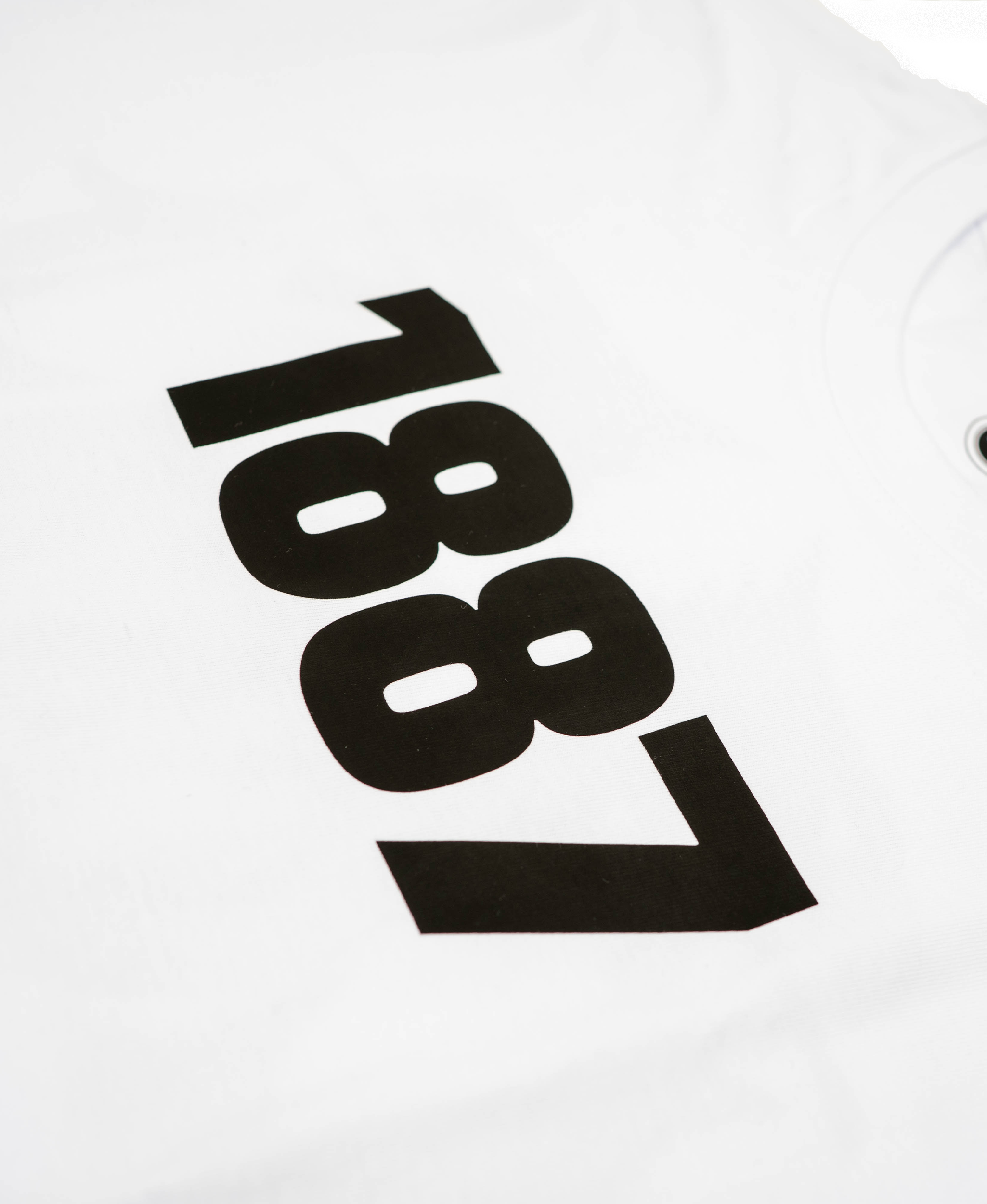 1887 Oversized Tee – Hvid
