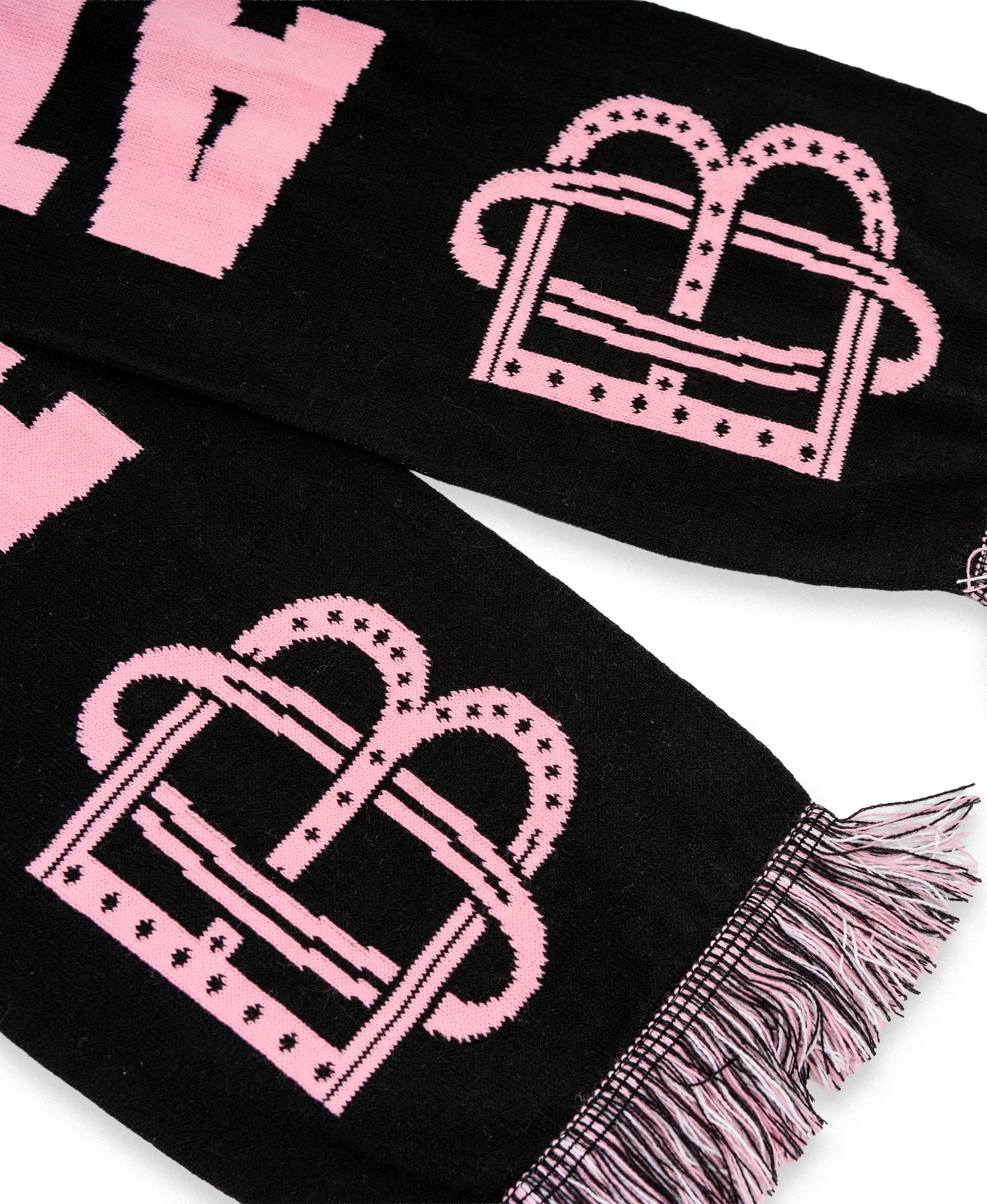ATTENSYVOGFIRS PINK - Halstørklæde