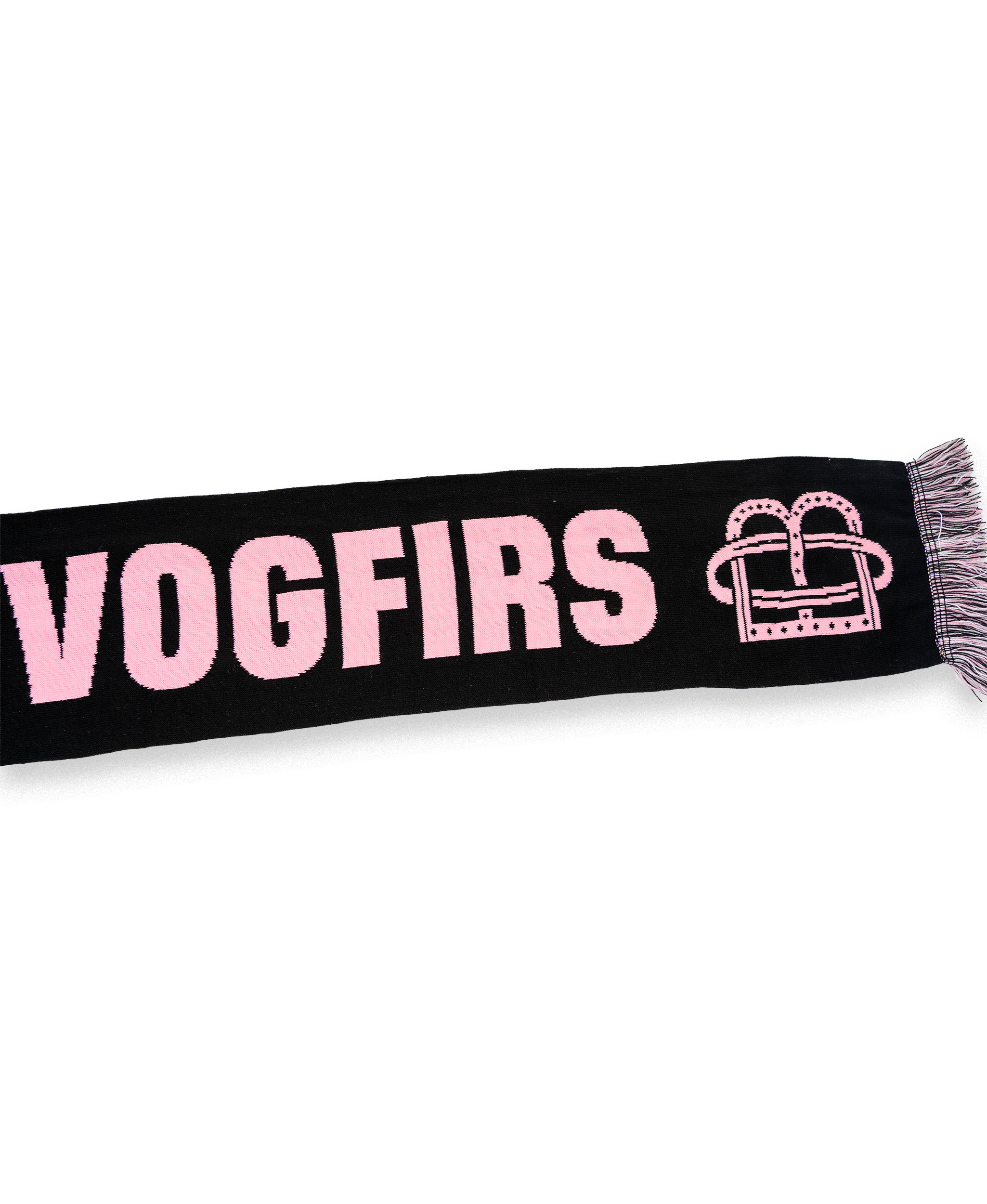 ATTENSYVOGFIRS PINK - Halstørklæde