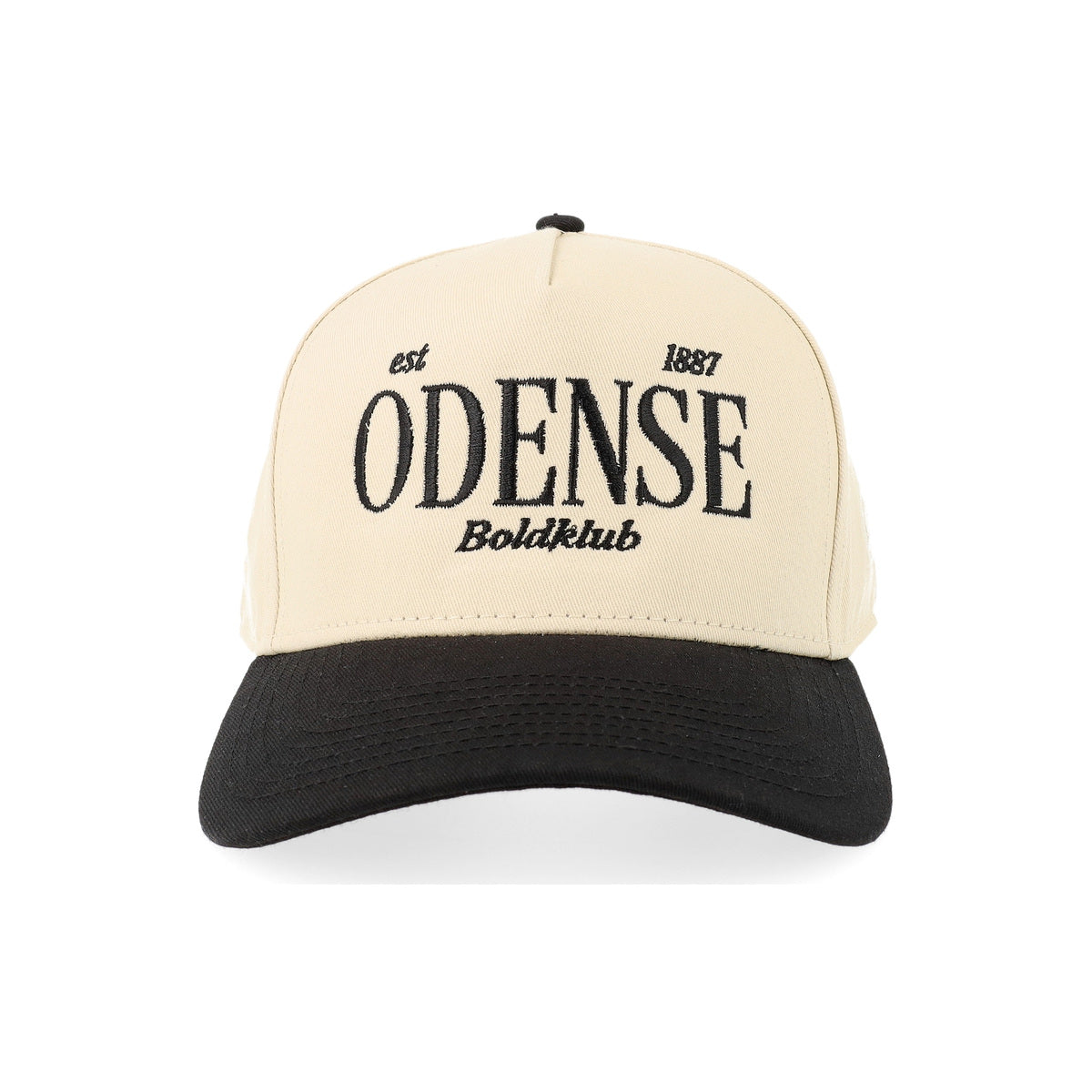 OB Established Cap – Creme/Sort