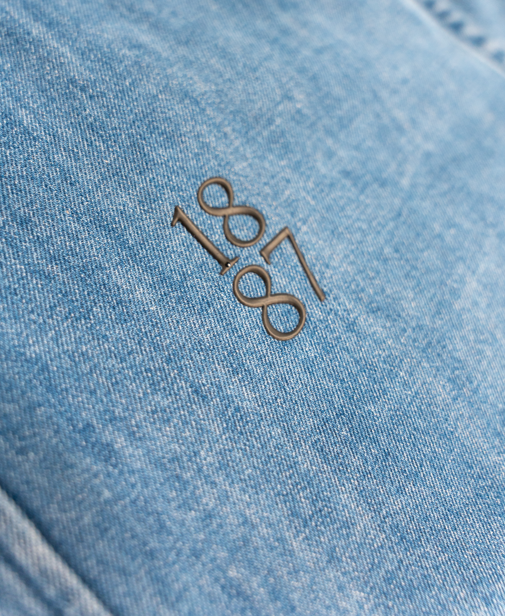 1887 Denim skjorte