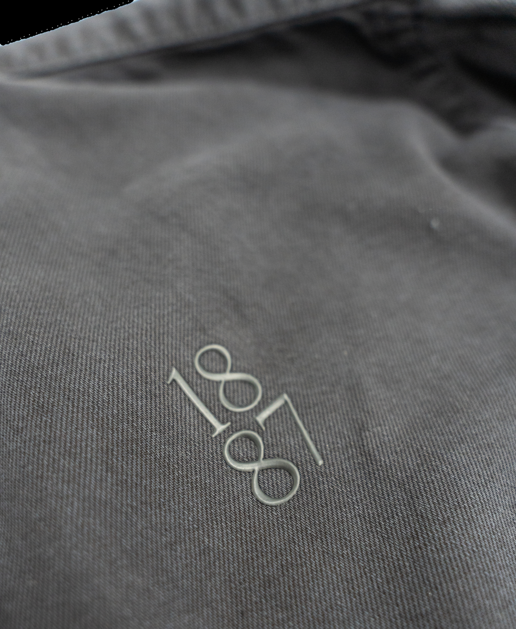 1887 Overshirt - Garment dyed sort