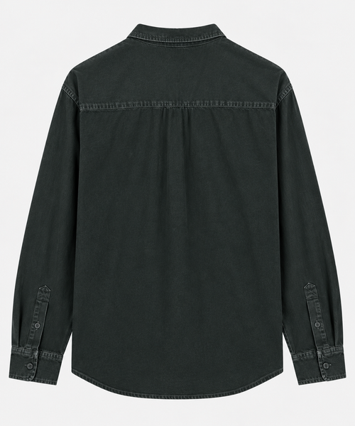 1887 Overshirt - Garment dyed sort